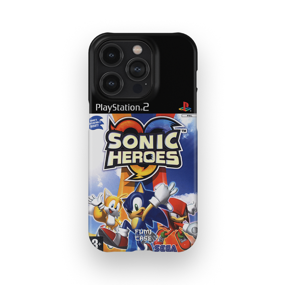Sonic Heroes PS2 Cover - iPhone 14 Pro