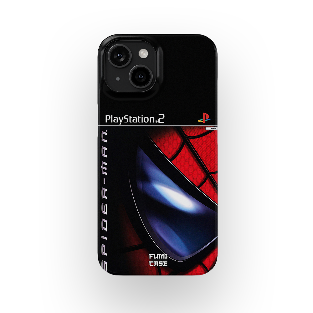 Spider Man PS2 Cover - iPhone 15