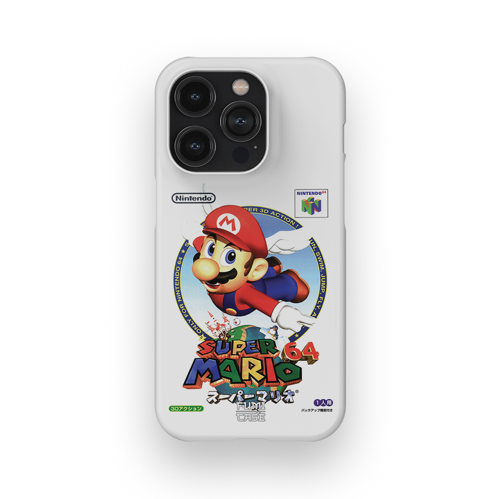 Super Mario 64 Japanese Cover - iPhone 14 Pro