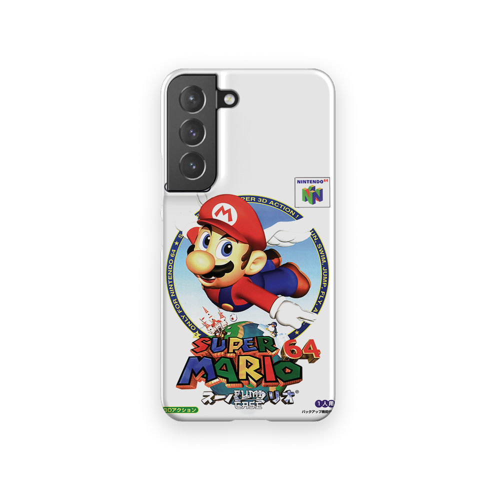 Super Mario 64 Japanese Cover - Galaxy S22