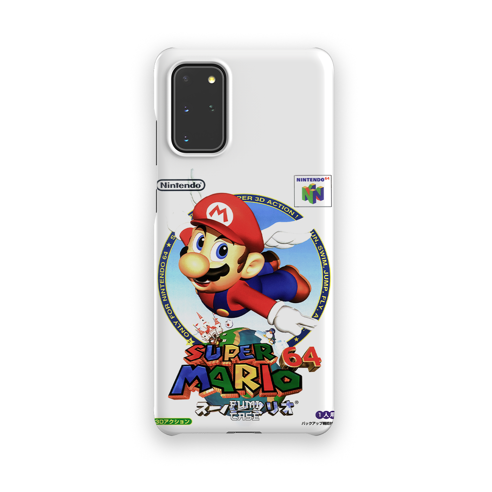 Super Mario 64 Japanese Cover - Galaxy S20 Plus