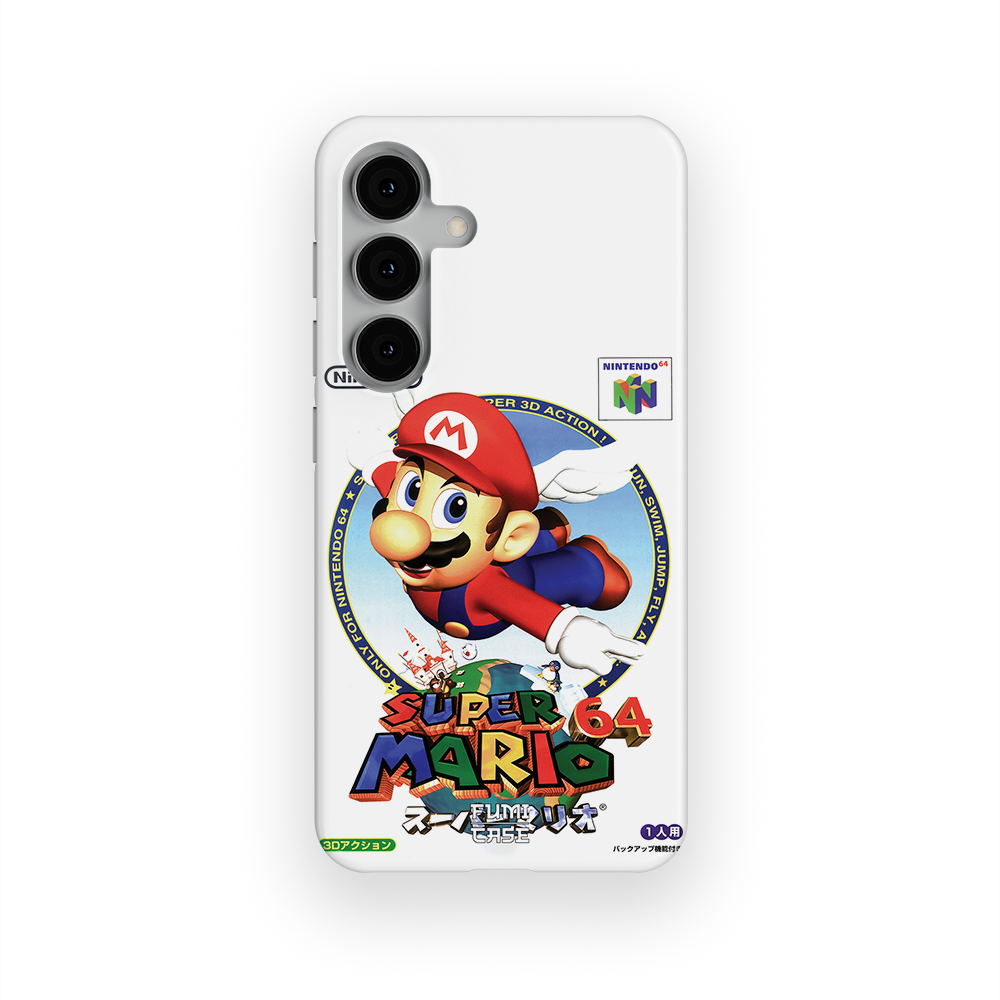 Super Mario 64 Japanese Cover - Galaxy S24