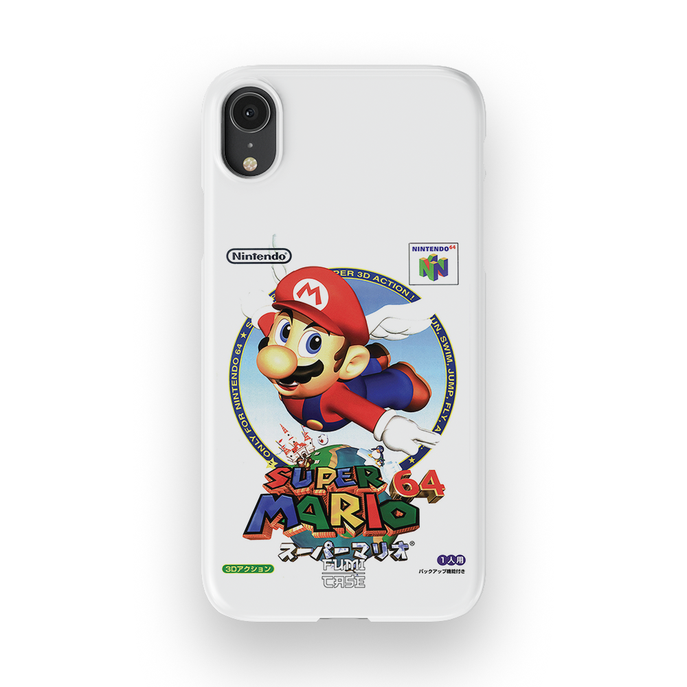 Super Mario 64 Japanese Cover - iPhone XR