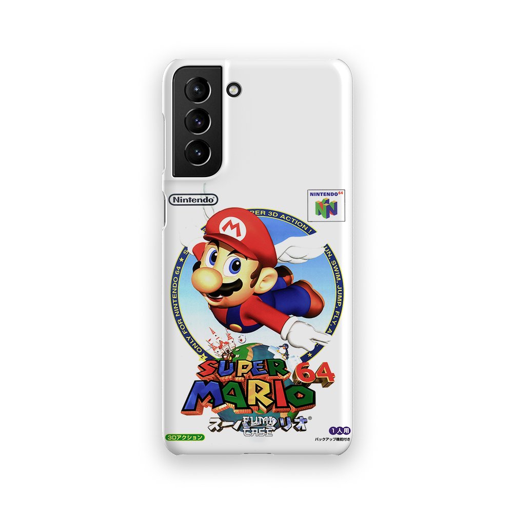 Super Mario 64 Japanese Cover - Galaxy S21 Plus