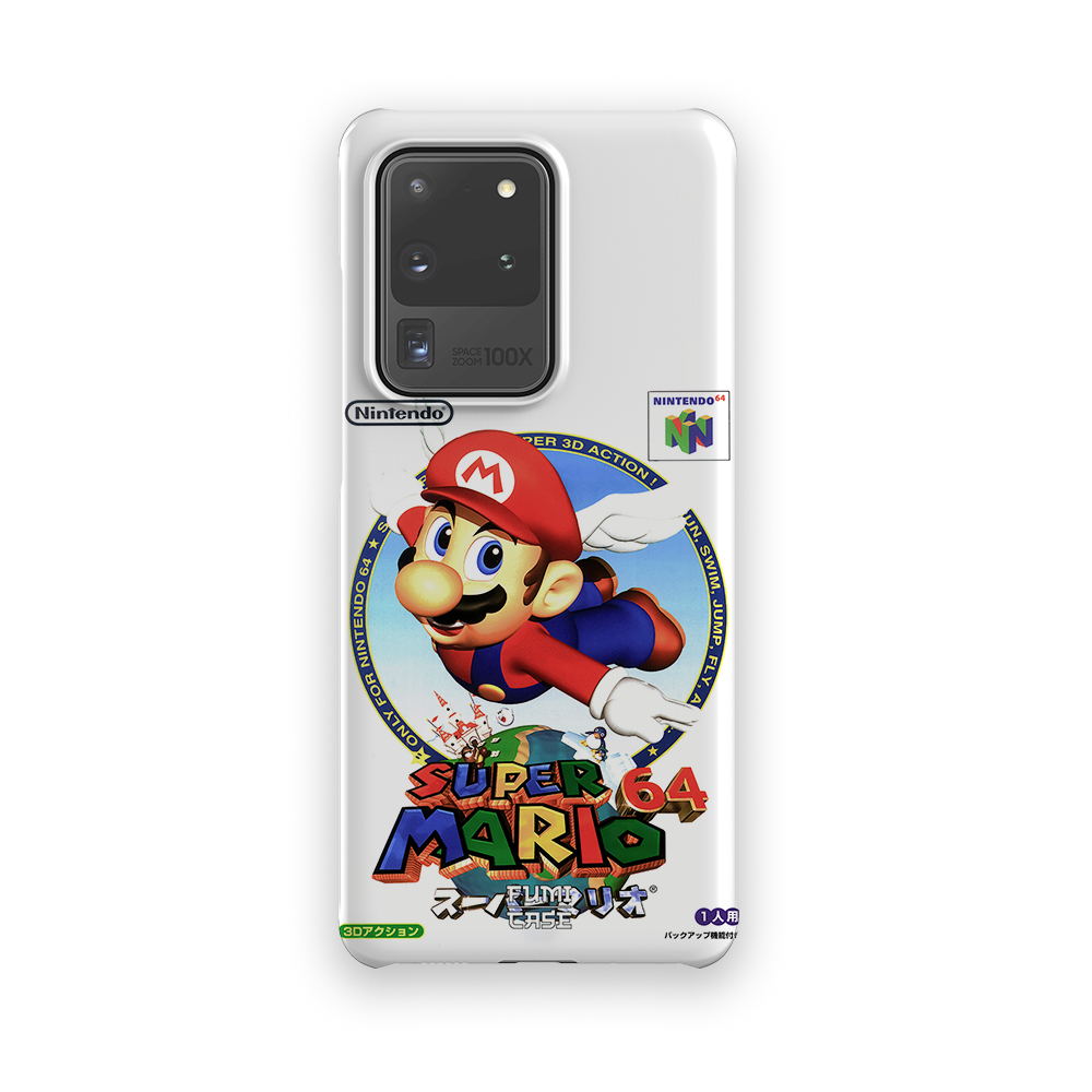 Super Mario 64 Japanese Cover - Galaxy S20 Ultra