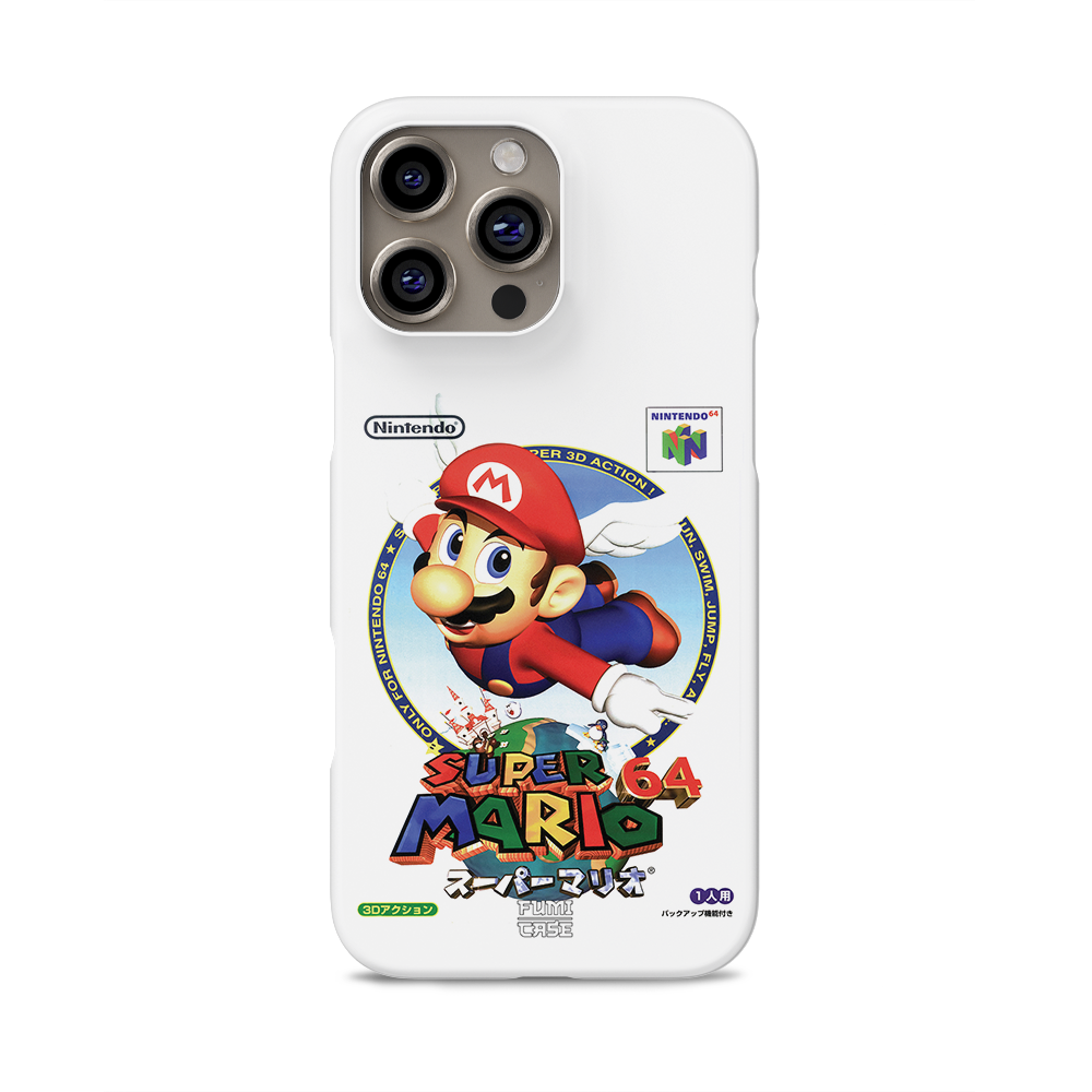 Super Mario 64 Japanese Cover - iPhone 16 Pro Max