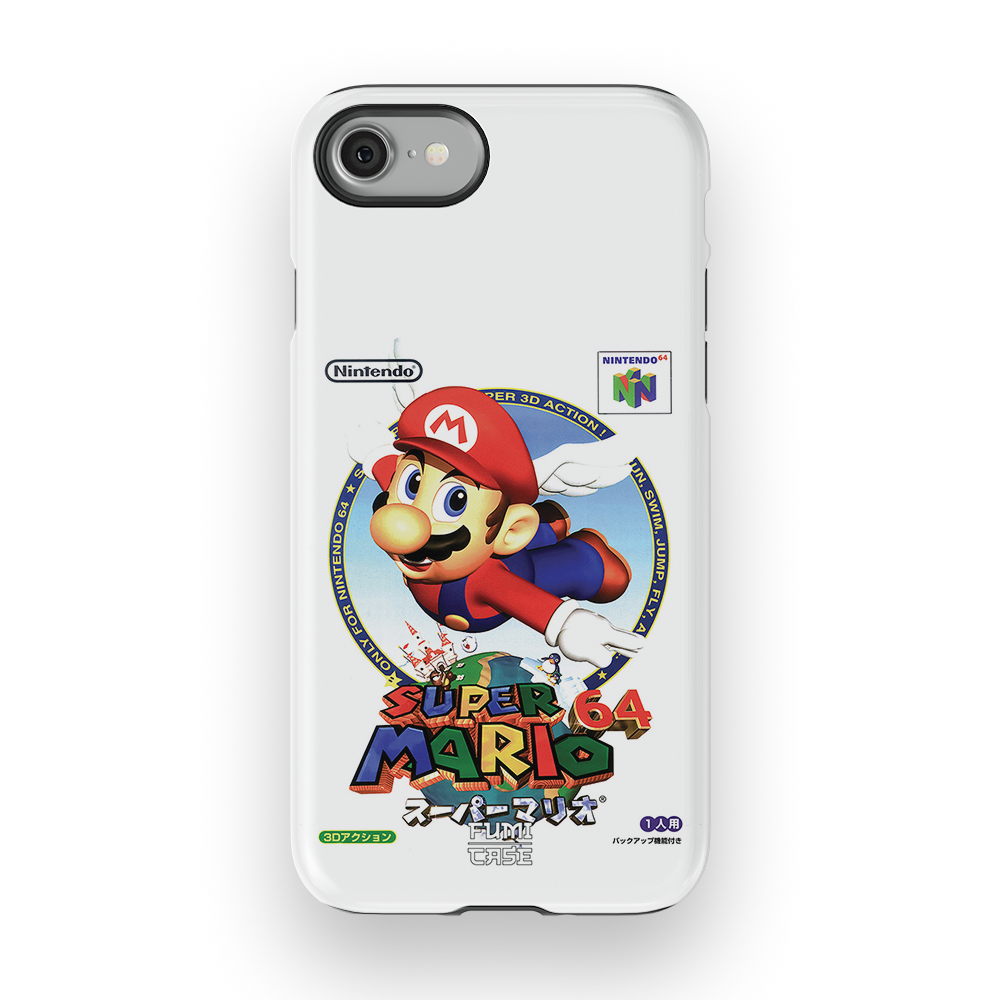 Super Mario 64 Japanese Cover - iPhone 8