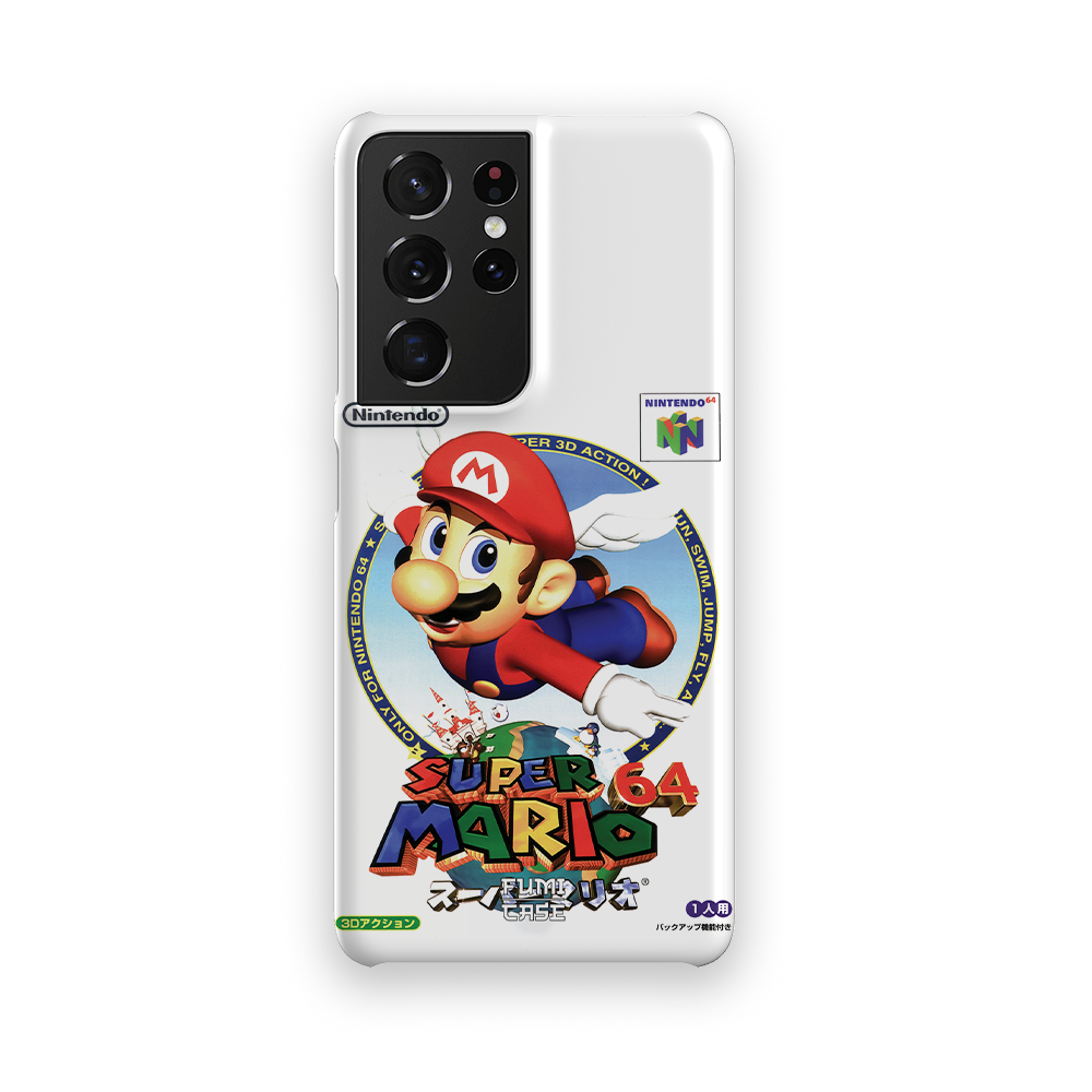 Super Mario 64 Japanese Cover - Galaxy S21 Ultra