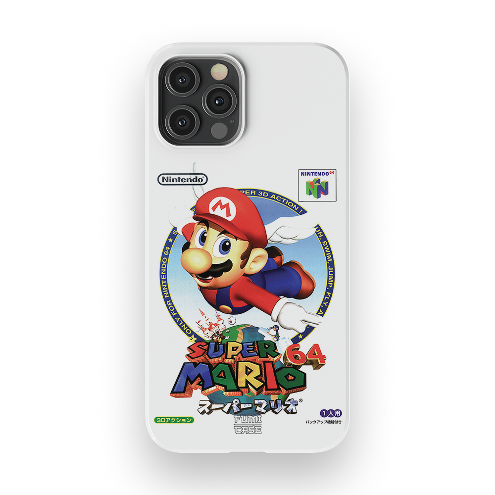 Super Mario 64 Japanese Cover - iPhone 12 Pro