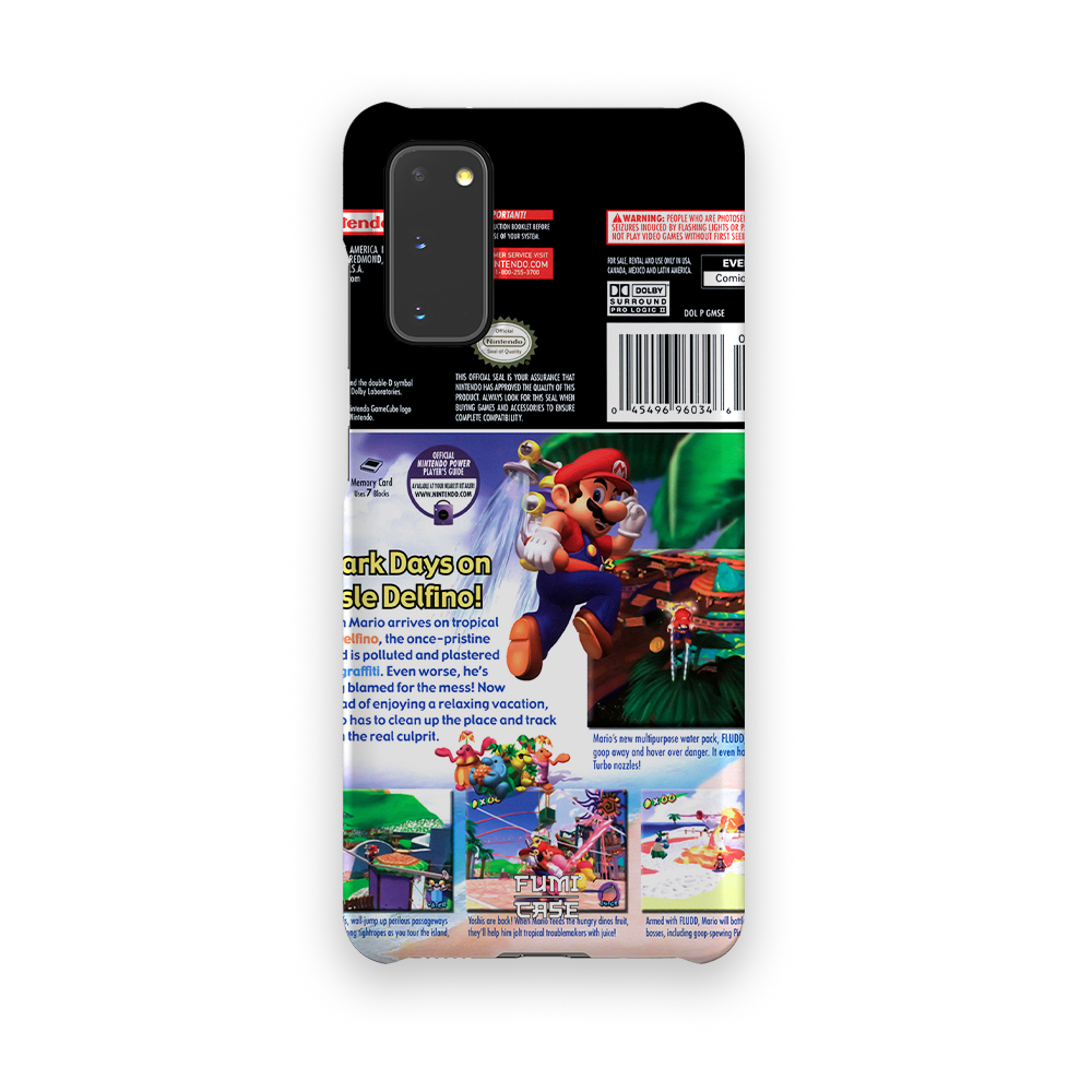 Super Mario Sunshine Back Cover - Galaxy S20