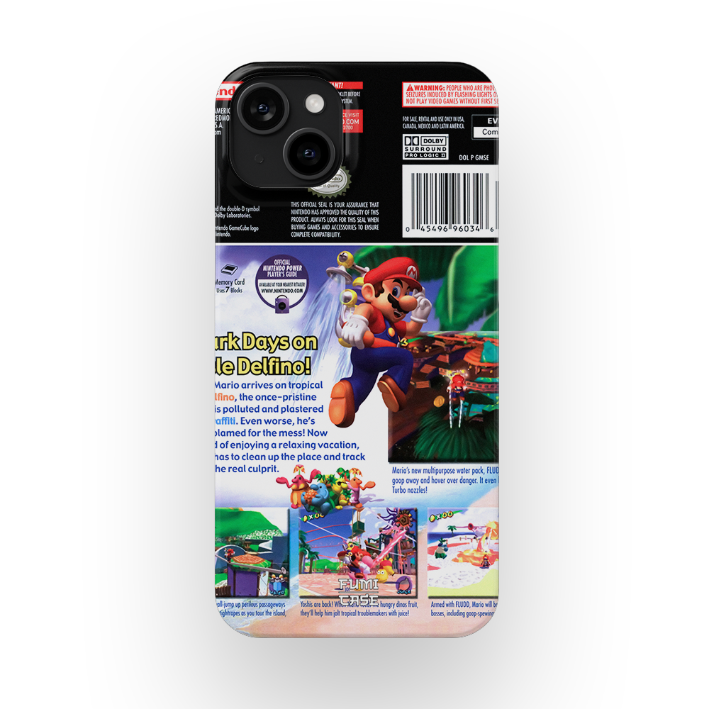 Super Mario Sunshine Back Cover - iPhone 15 Plus