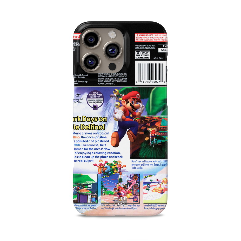 Super Mario Sunshine Back Cover - iPhone 16 Pro Max