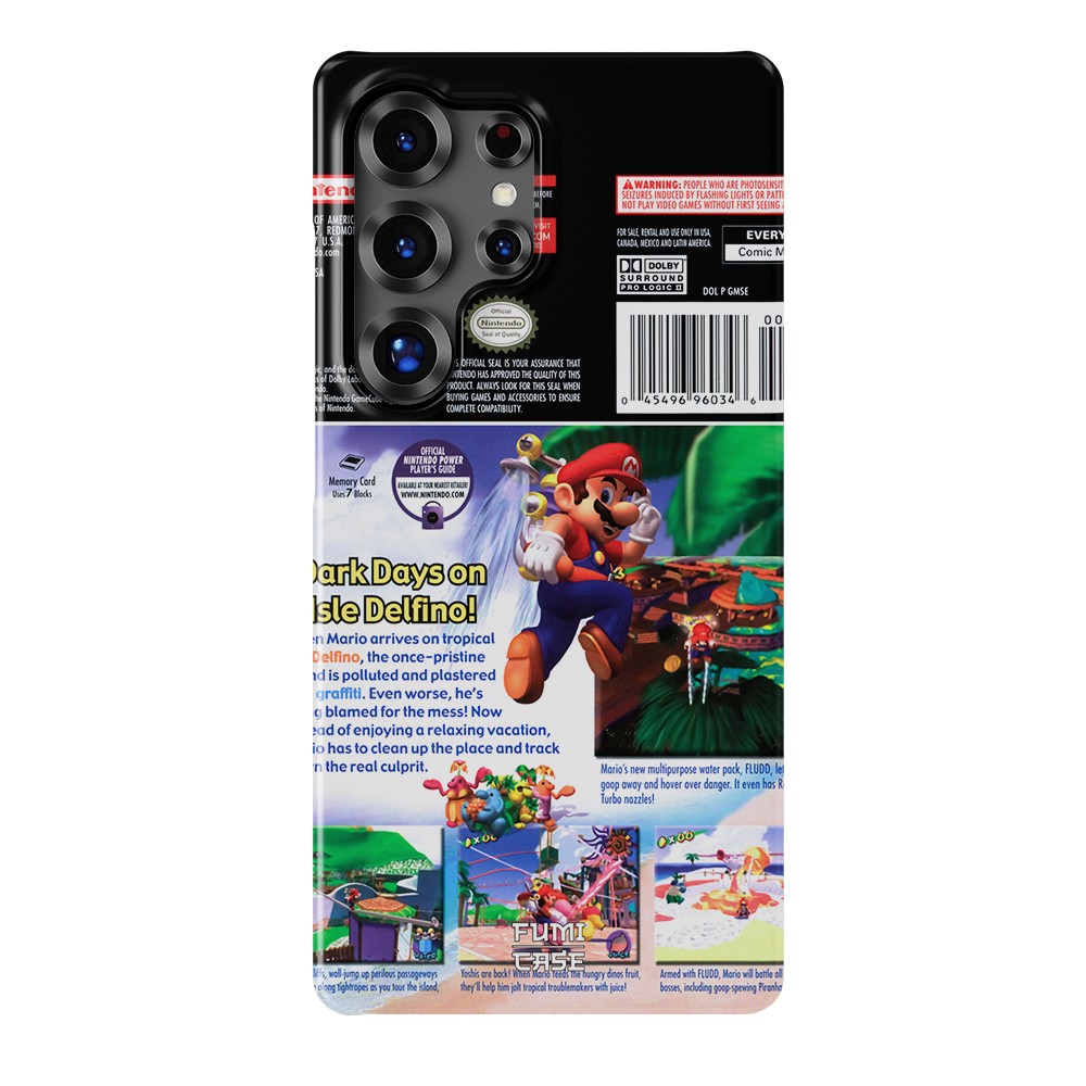 Super Mario Sunshine Back Cover - Galaxy S25 Ultra