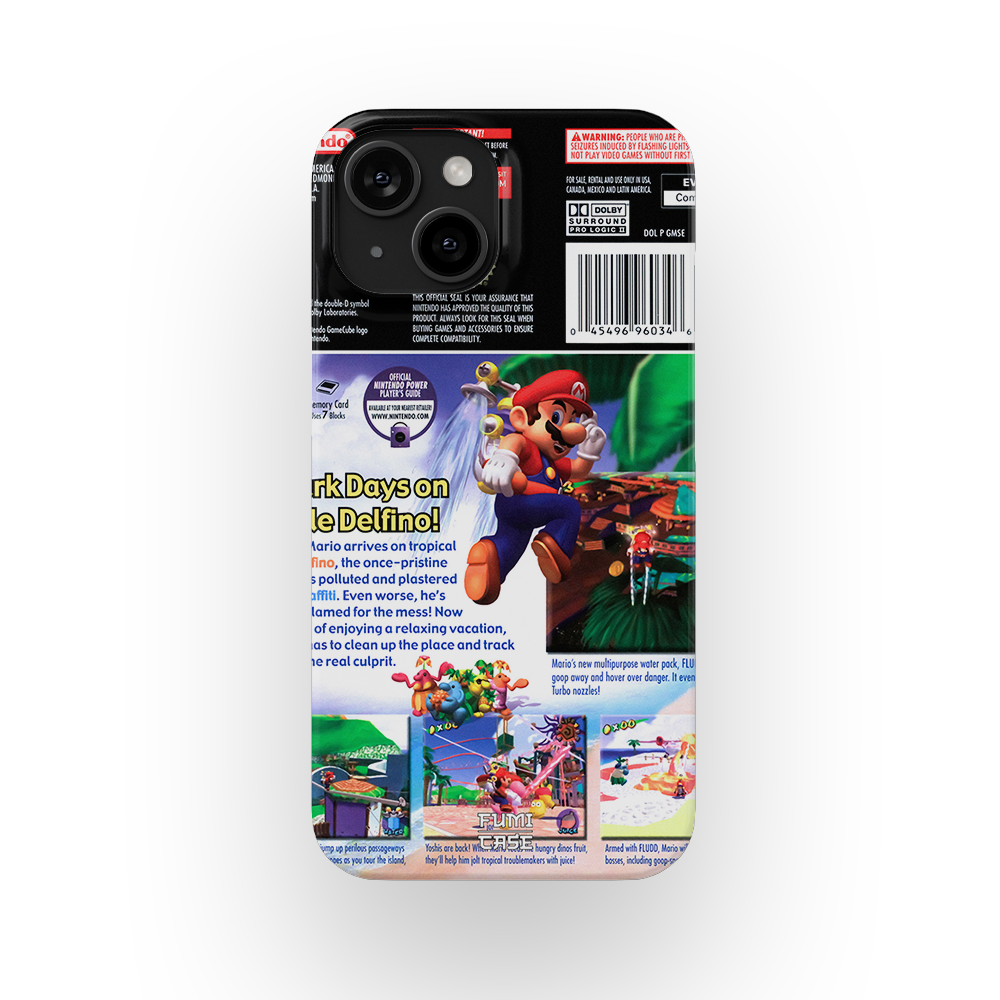 Super Mario Sunshine Back Cover - iPhone 15