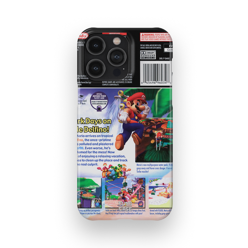 Super Mario Sunshine Back Cover - iPhone 14 Pro Max