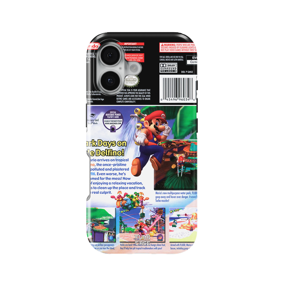 Super Mario Sunshine Back Cover - iPhone 17