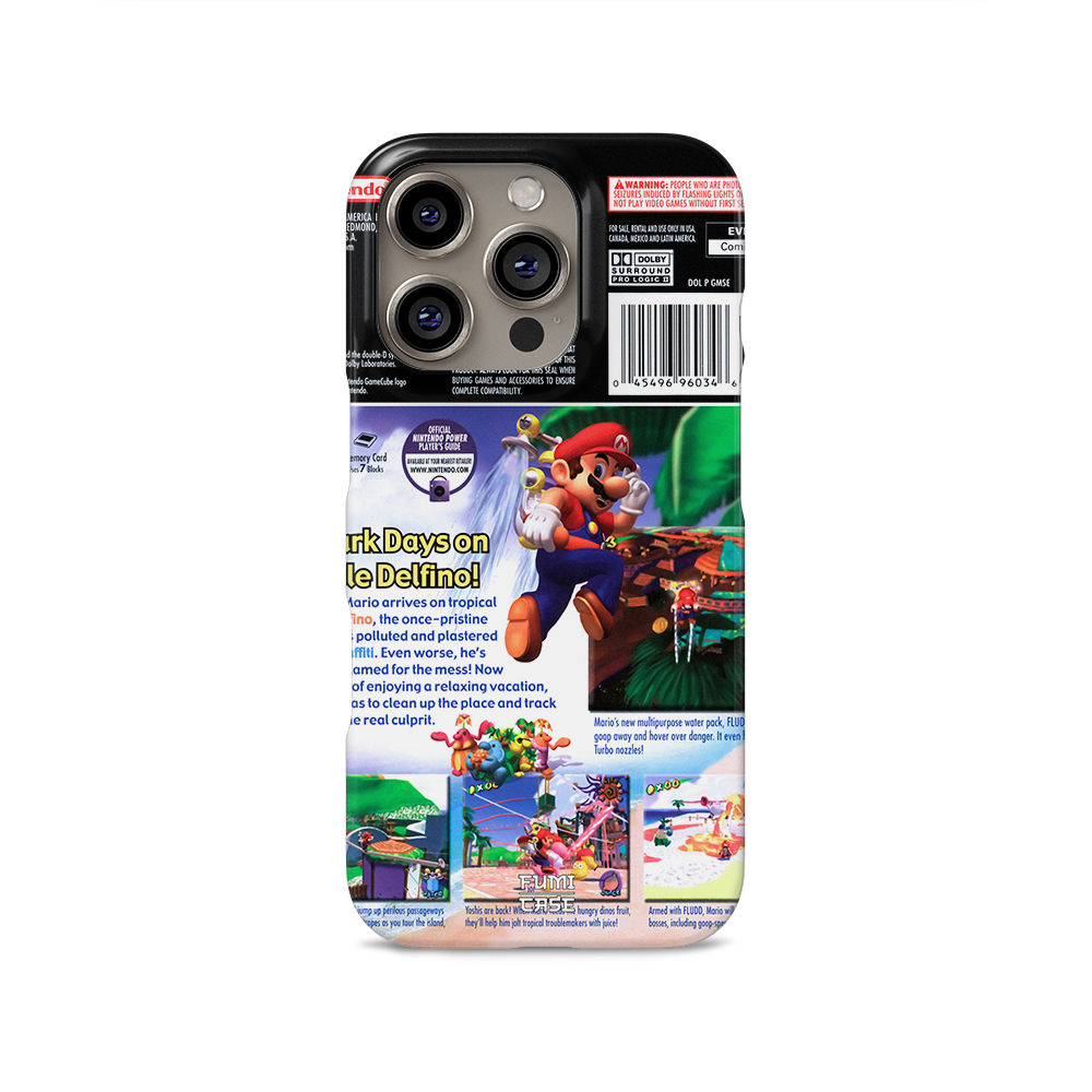 Super Mario Sunshine Back Cover - iPhone 16 Pro