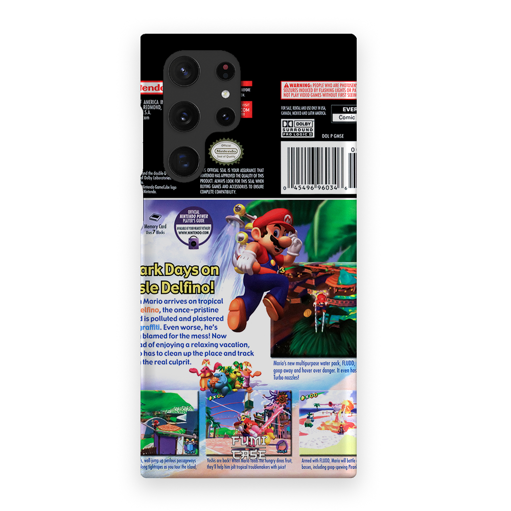 Super Mario Sunshine Back Cover - Galaxy S22 Ultra