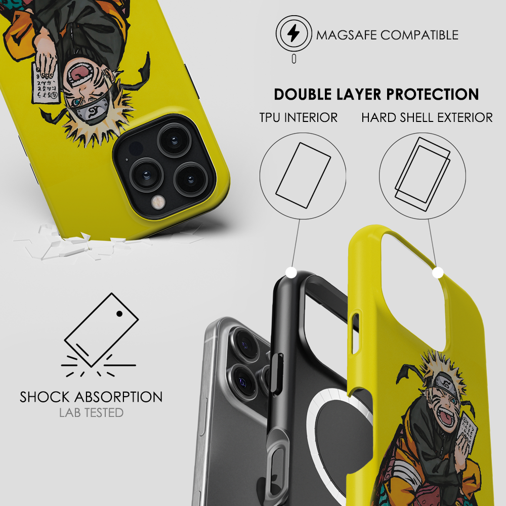 UZUMAKI NARUTO - Second Mockup For Tough Magsafe Cases