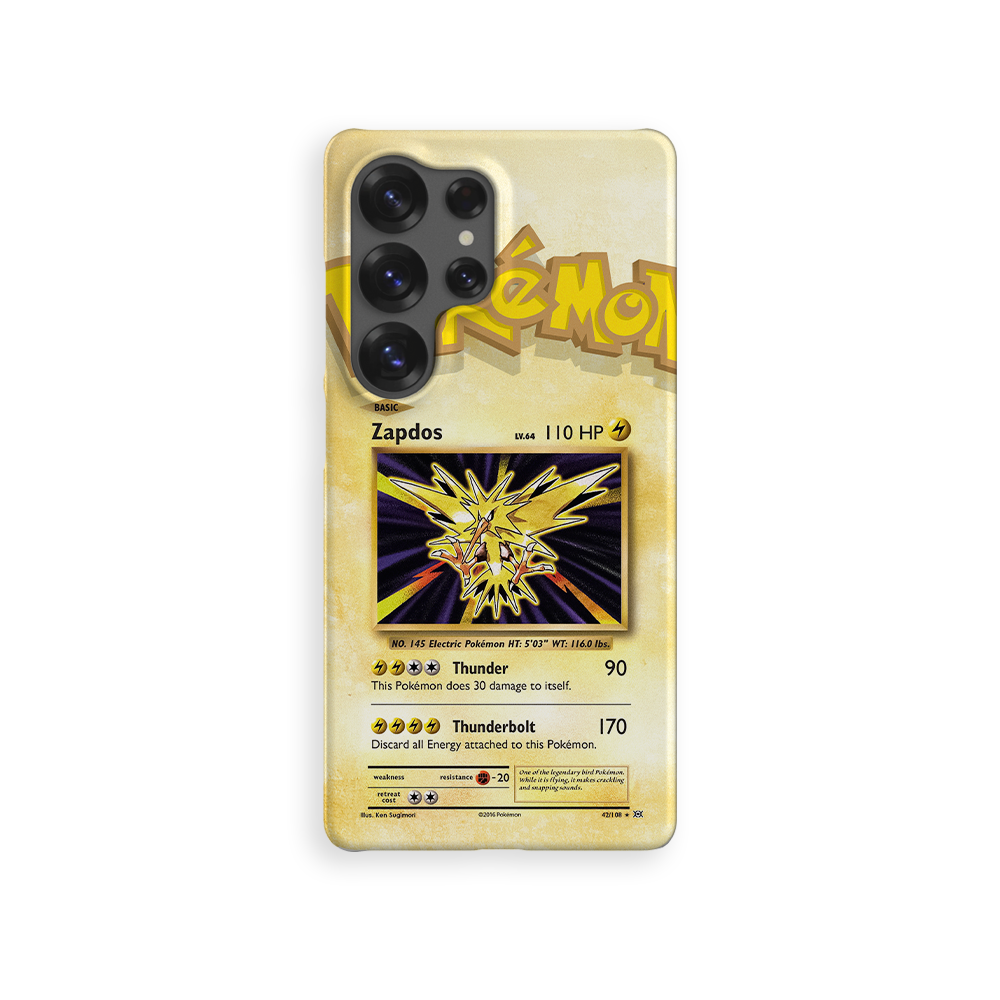 Zapdos Base set-Slim